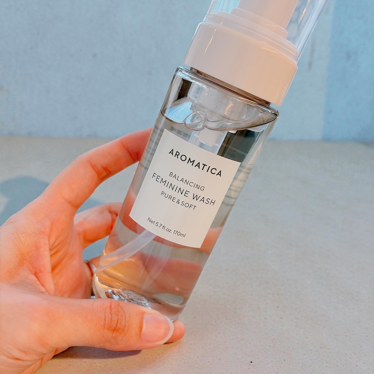 ピュア＆ソフトフェミニンウォッシュ /AROMATICA/デリケートゾーンケアを使ったクチコミ（3枚目）