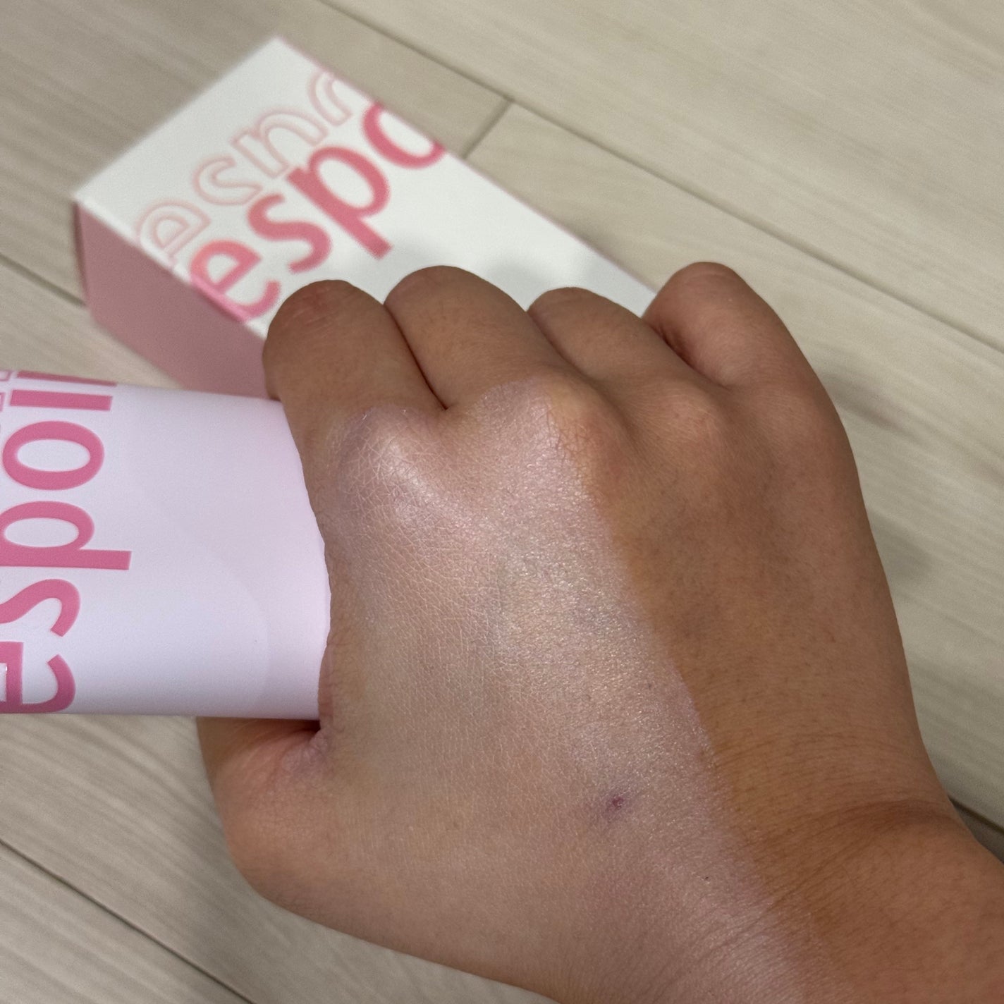 ウォータースプラッシュシカトーンアップクリーム/espoir/化粧下地を使ったクチコミ(7枚目)