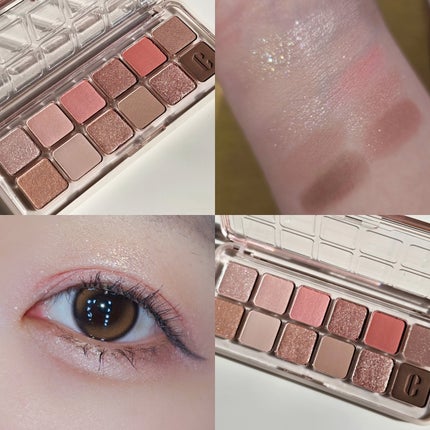 プロ アイ パレット エアー/CLIO/アイシャドウパレットを使ったクチコミ(4枚目)