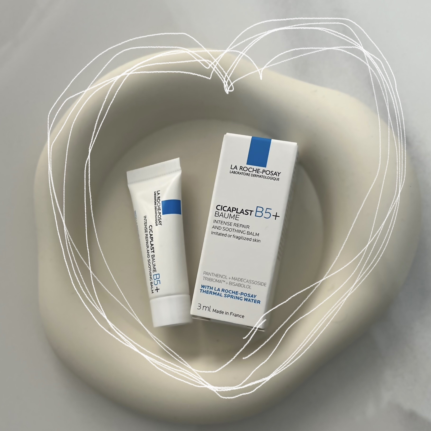 シカプラスト リペアクリーム B5+	/ラ ロッシュ ポゼ/フェイスクリームを使ったクチコミ（1枚目）