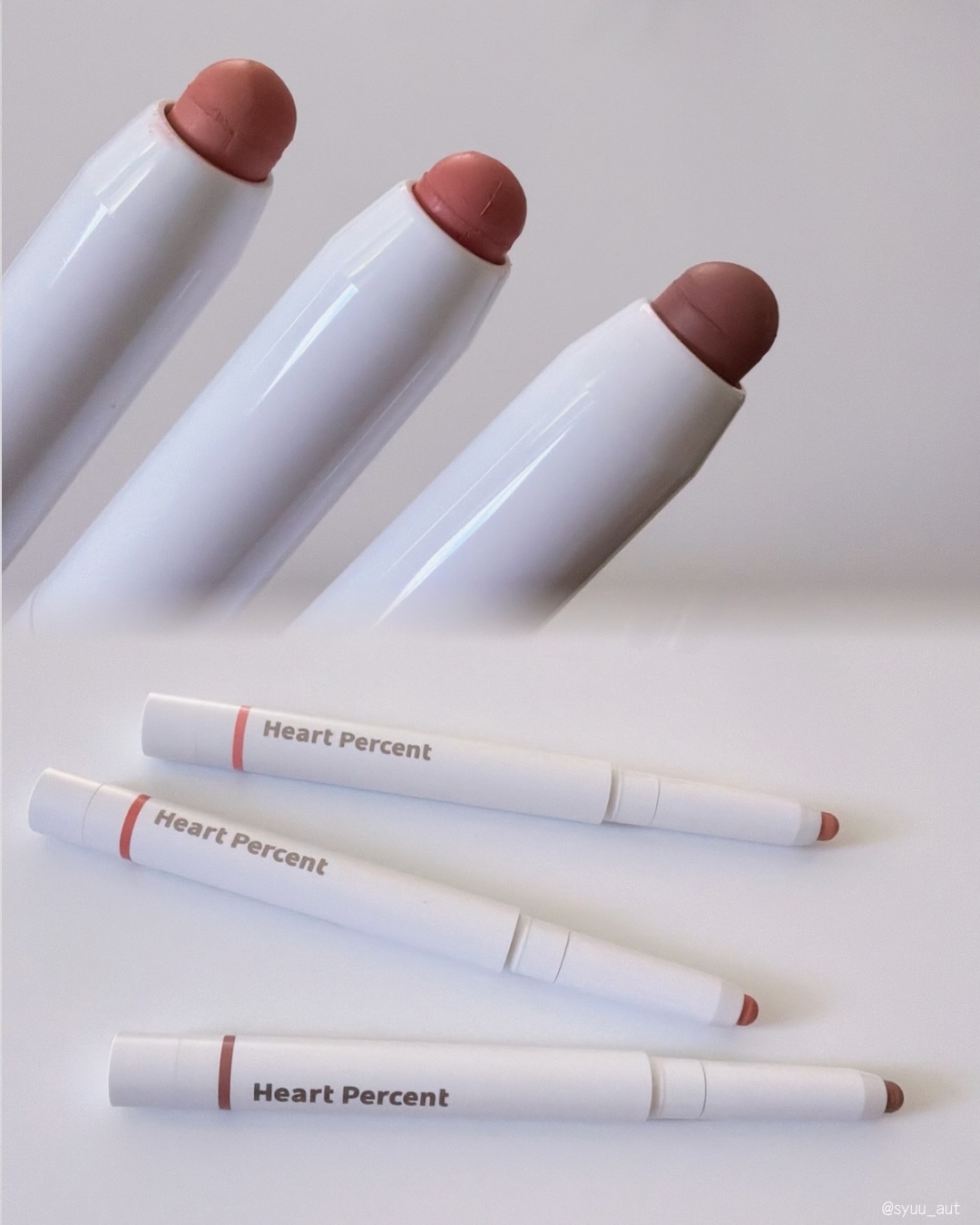 ドットオンムードワンウェイグロイティント/Heart Percent/リップティントを使ったクチコミ（2枚目）