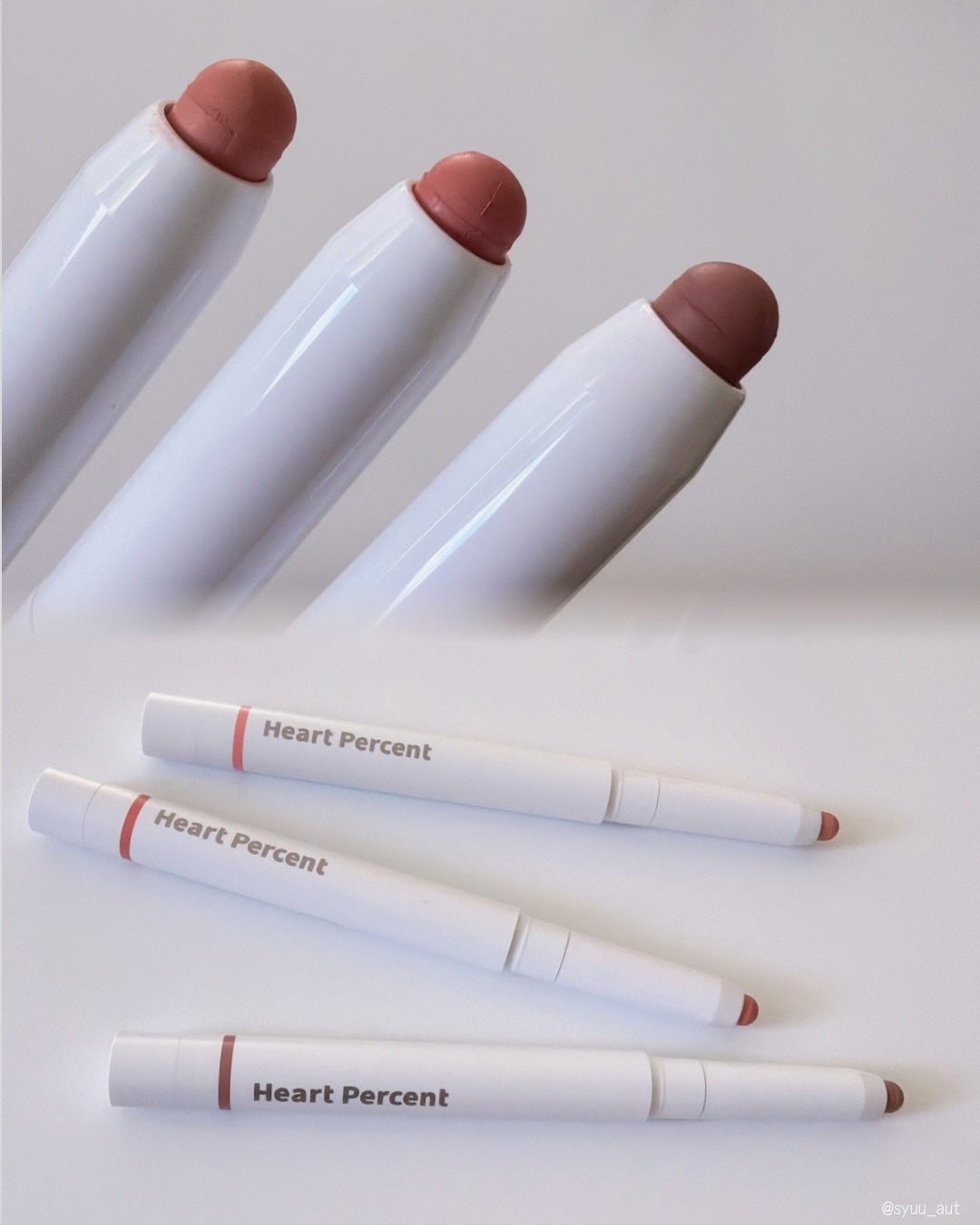 ドットオンムードリップペンシル/Heart Percent/リップライナーを使ったクチコミ(2枚目)