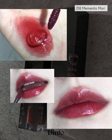 ブラーグロイリップティント/Dinto/リップティントを使ったクチコミ(4枚目)