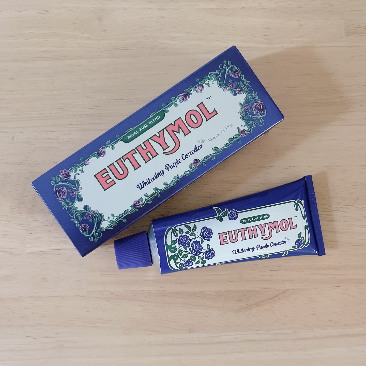 パープルコレクターロイヤルローズブレンド/EUTHYMOL/歯磨き粉を使ったクチコミ（1枚目）