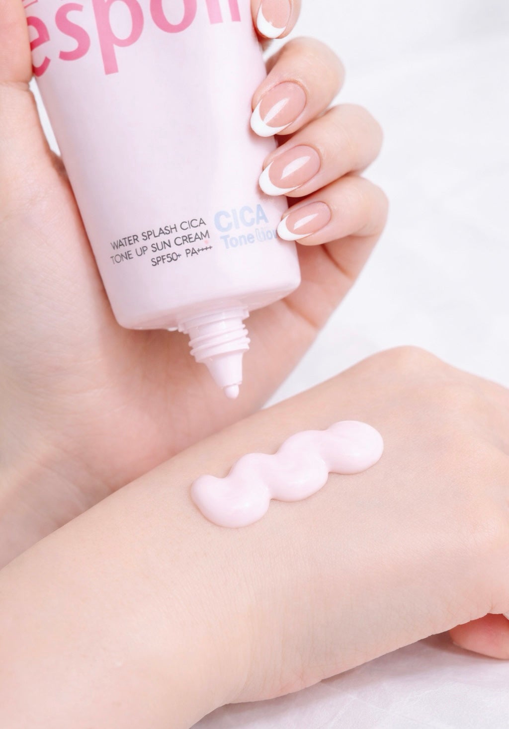 ウォータースプラッシュシカトーンアップクリーム/espoir/化粧下地を使ったクチコミ(3枚目)