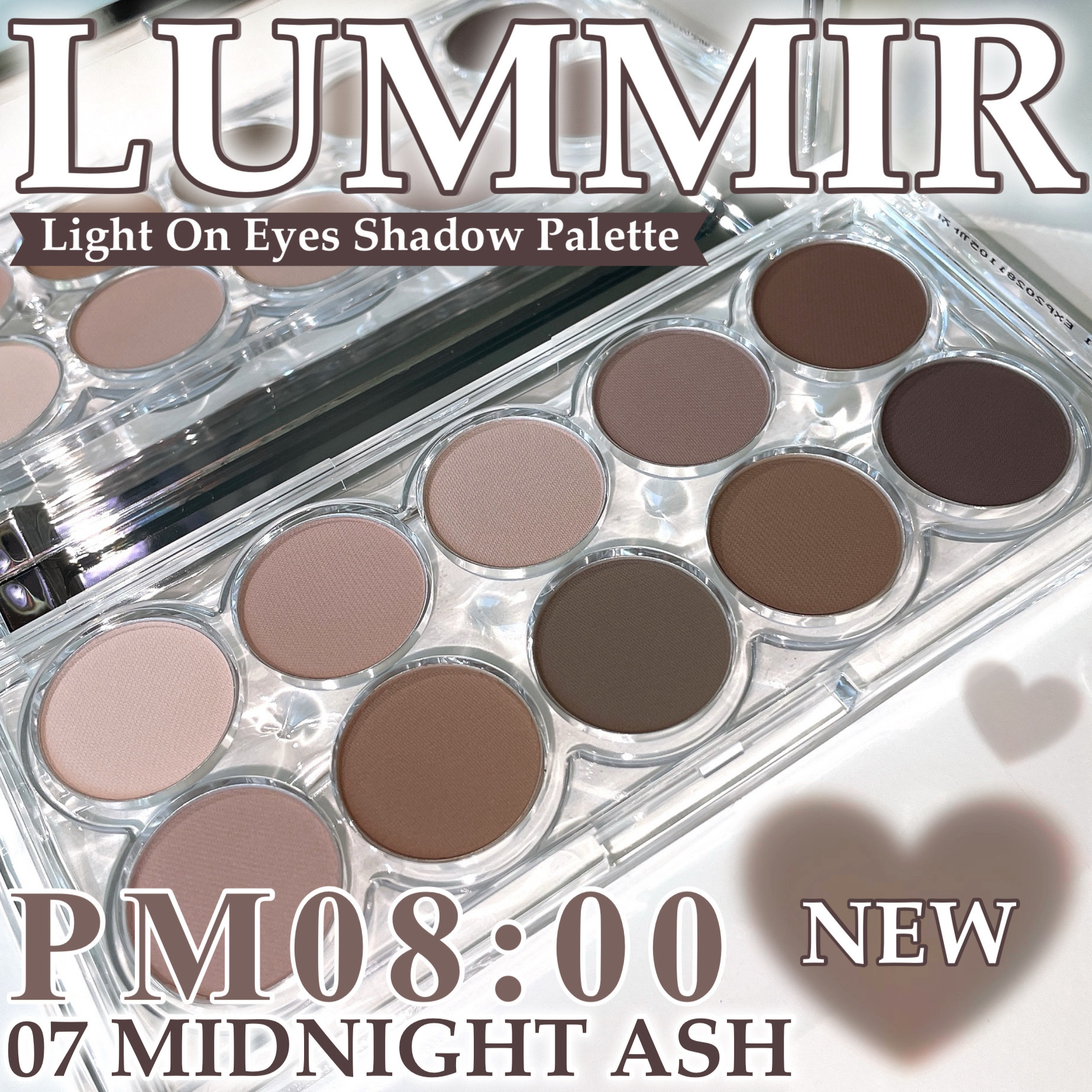 ライトオンアイズシャドウパレット/ルミル/アイシャドウパレットを使ったクチコミ（1枚目）