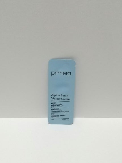 アルパインベリーウォータークリーム 50ml/primera/フェイスクリームを使ったクチコミ(1枚目)