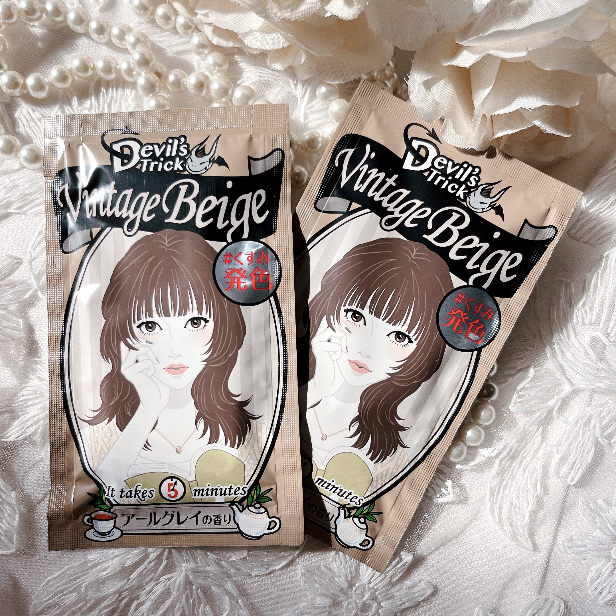 デビルズトリック/クイスクイス/ヘアカラーを使ったクチコミ（1枚目）