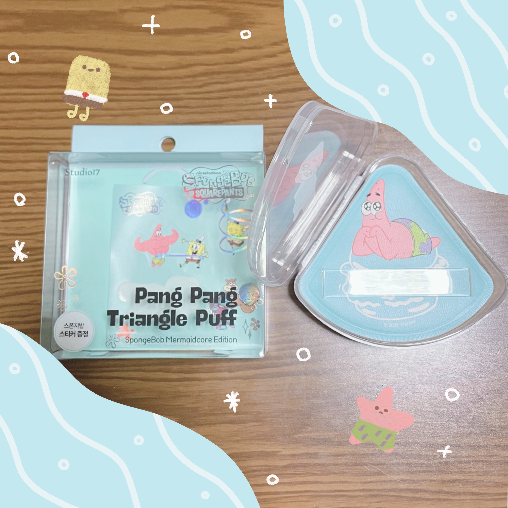 PANG PANG TRIANGLE PUFF/Studio17/パフ・スポンジを使ったクチコミ（1枚目）