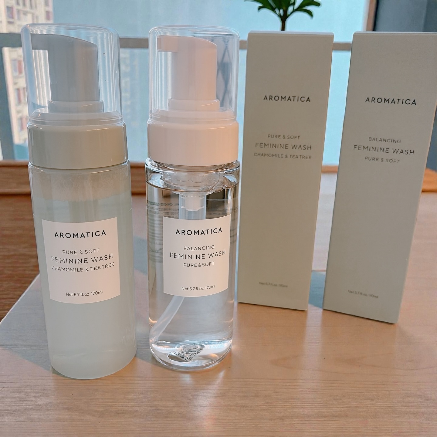 ピュア＆ソフトフェミニンウォッシュ /AROMATICA/デリケートゾーンケアを使ったクチコミ（1枚目）