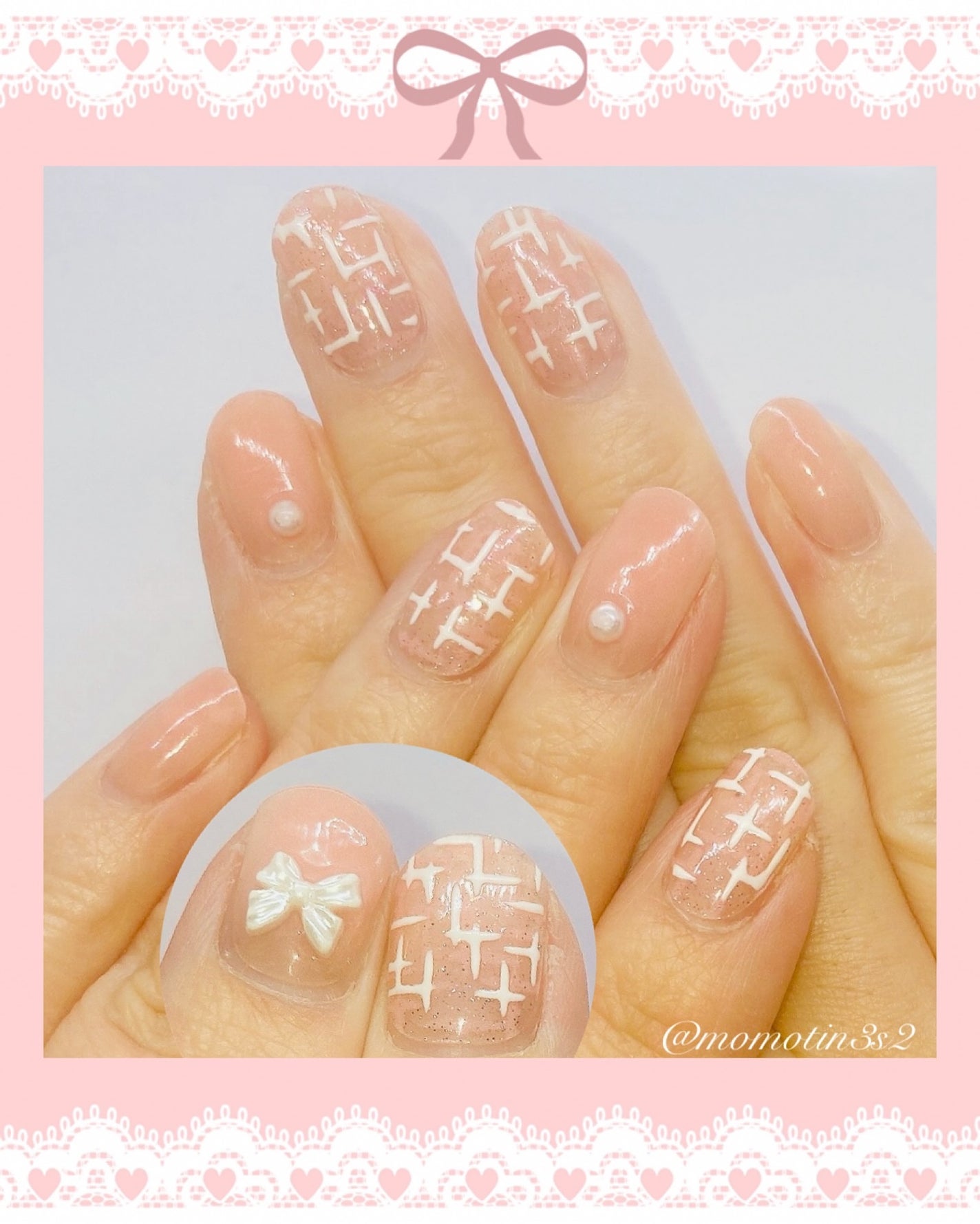 セミキュアジェルネイル(ハンド)/ohora/ネイルシールを使ったクチコミ(3枚目)