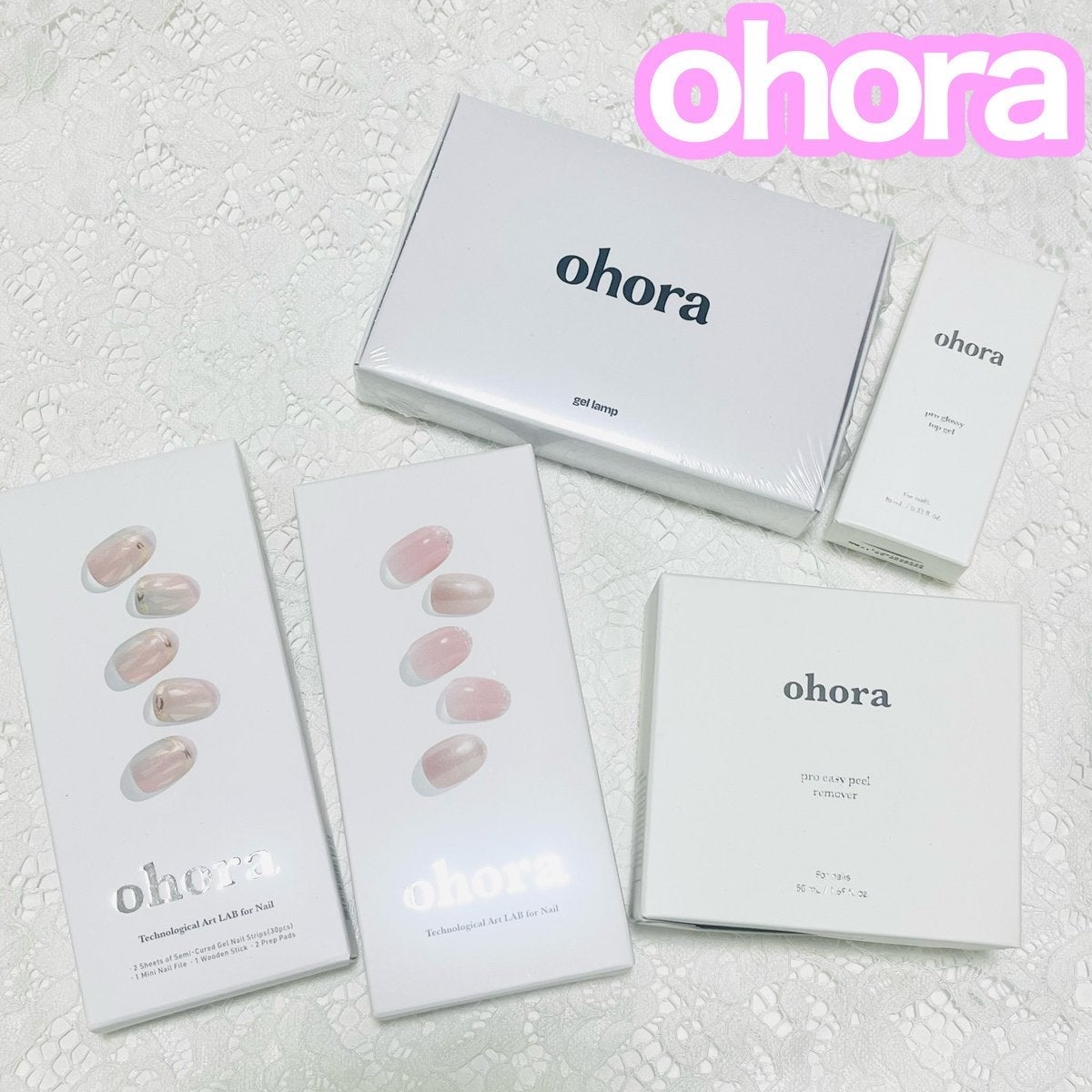 セミキュアジェルネイル(ハンド)/ohora/ネイルシールを使ったクチコミ(1枚目)