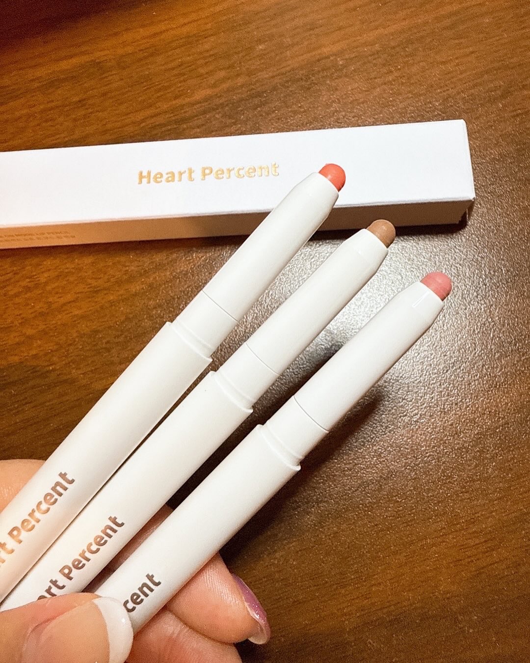 ドットオンムードリップペンシル 09 コージーブラウン/Heart Percent/リップライナーを使ったクチコミ（3枚目）