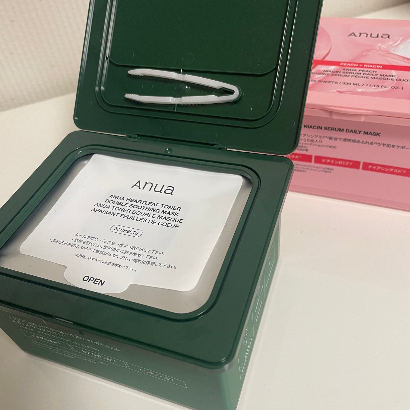 ドクダミトナーダブルスージングマスク/Anua/シートマスク・パックを使ったクチコミ(3枚目)