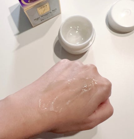 ナイトラッピングパック/イオナ エフ/フェイスクリームを使ったクチコミ(4枚目)