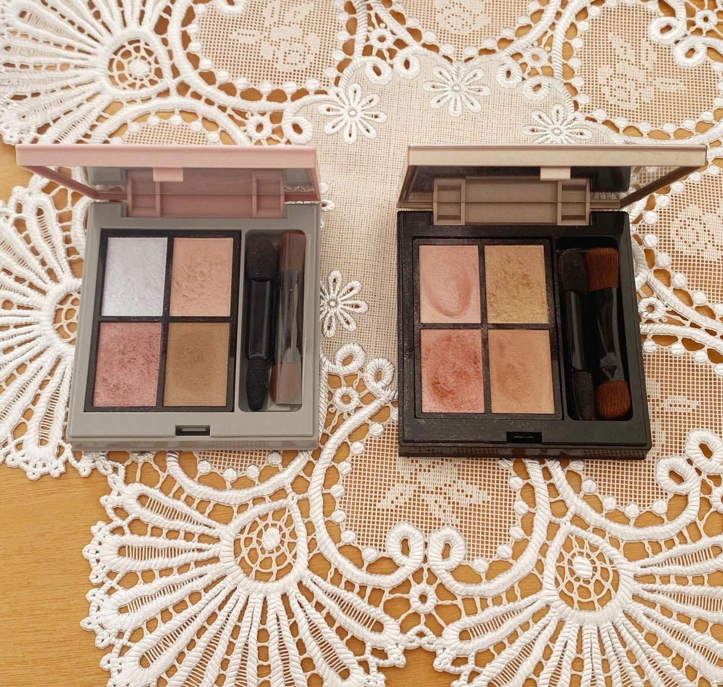 ミネラルクラッシィシャドー/エトヴォス/アイシャドウパレットを使ったクチコミ(2枚目)