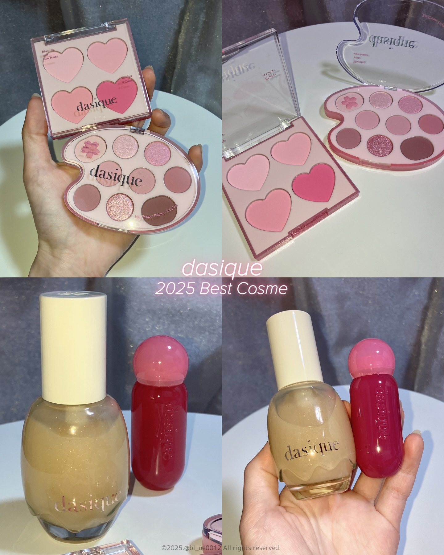 dasiqueの2025ベストコスメ🏆💗デイジークのコスメの中でも今年特に愛されたコスメ達をご紹介💫

🩷ラブセット🩷
- シャドウパレット 31ラブブロッサム
- ブレンディングムードチーク 14ラブハート
- ジューシーデュー