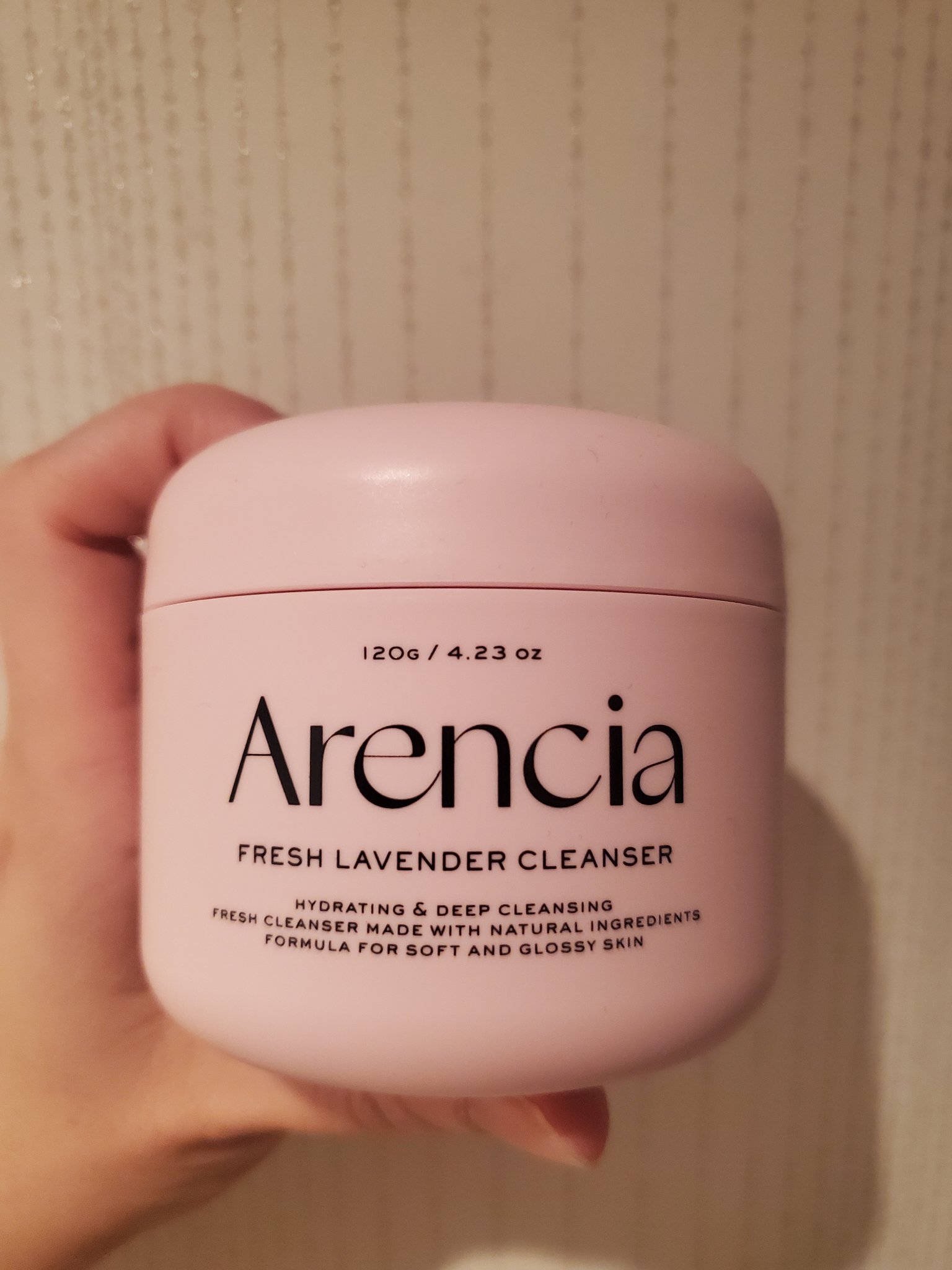 フレッシュもちソープ　ラベンダー/アレンシア/洗顔フォームを使ったクチコミ（2枚目）