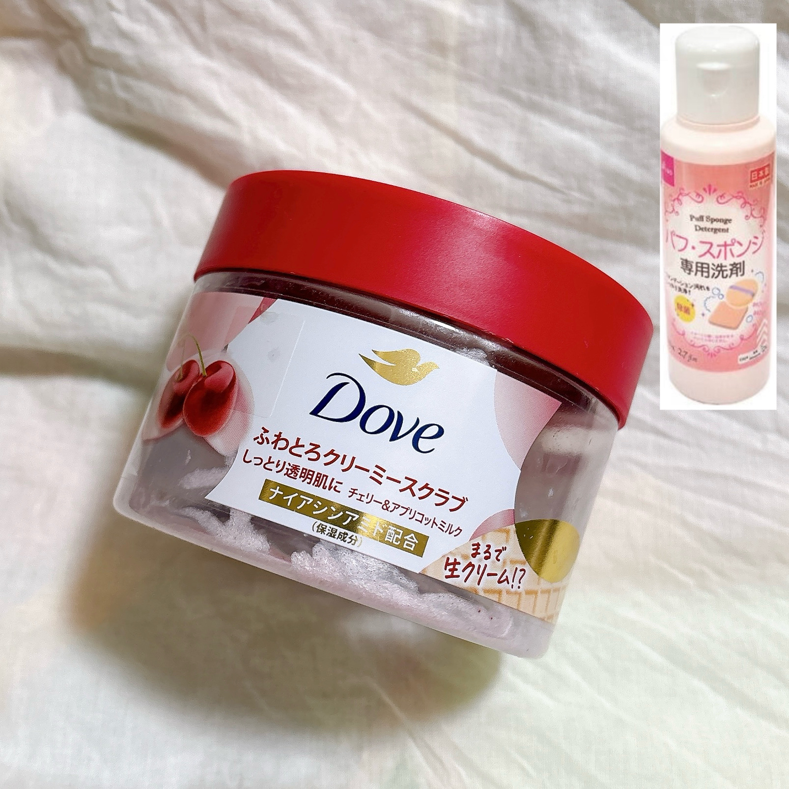 パフ・スポンジ専用洗剤/DAISO/その他化粧小物を使ったクチコミ（2枚目）