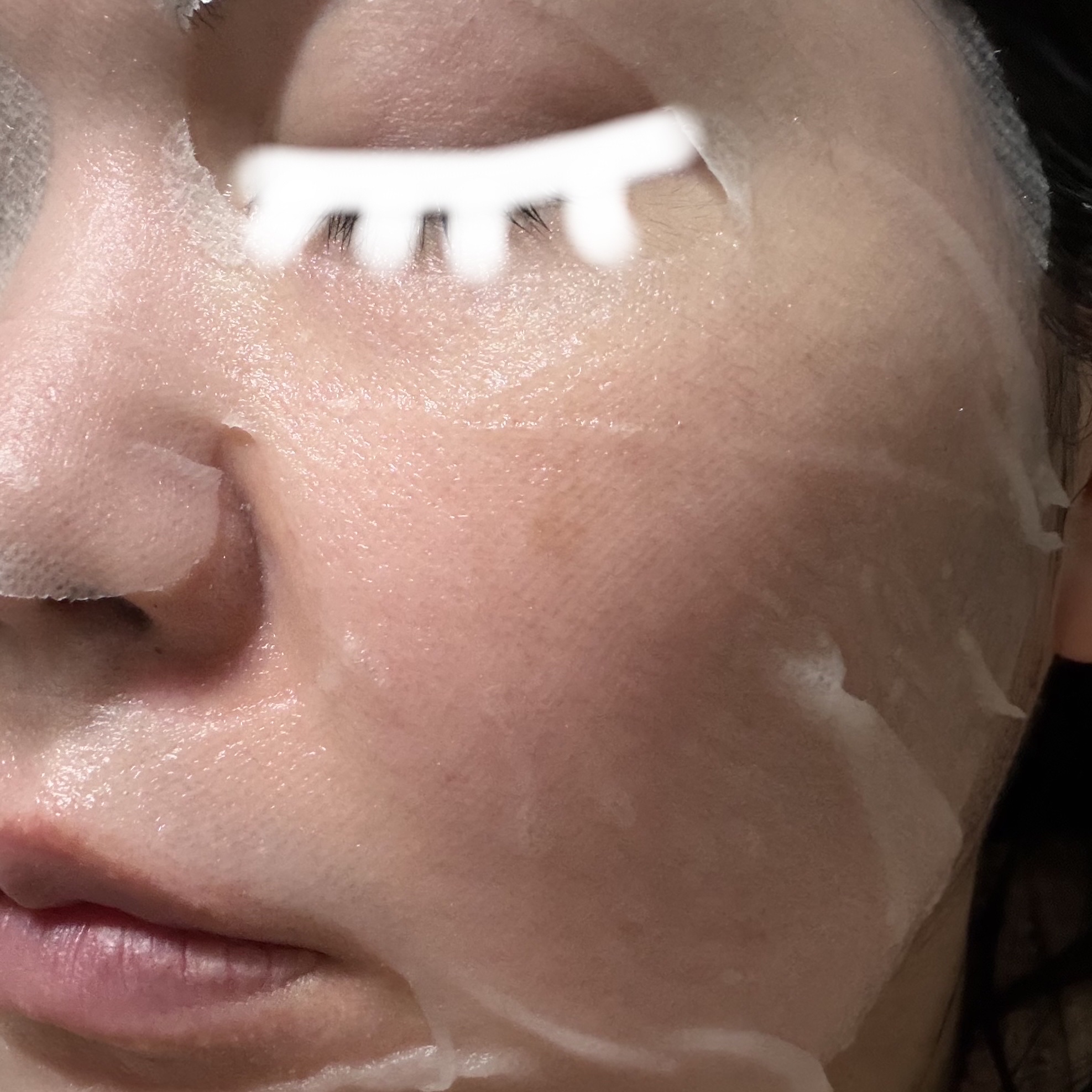 ザ・エフェクト ビタC＆イルミネイティングマスク/JMsolution/シートマスク・パックを使ったクチコミ（3枚目）