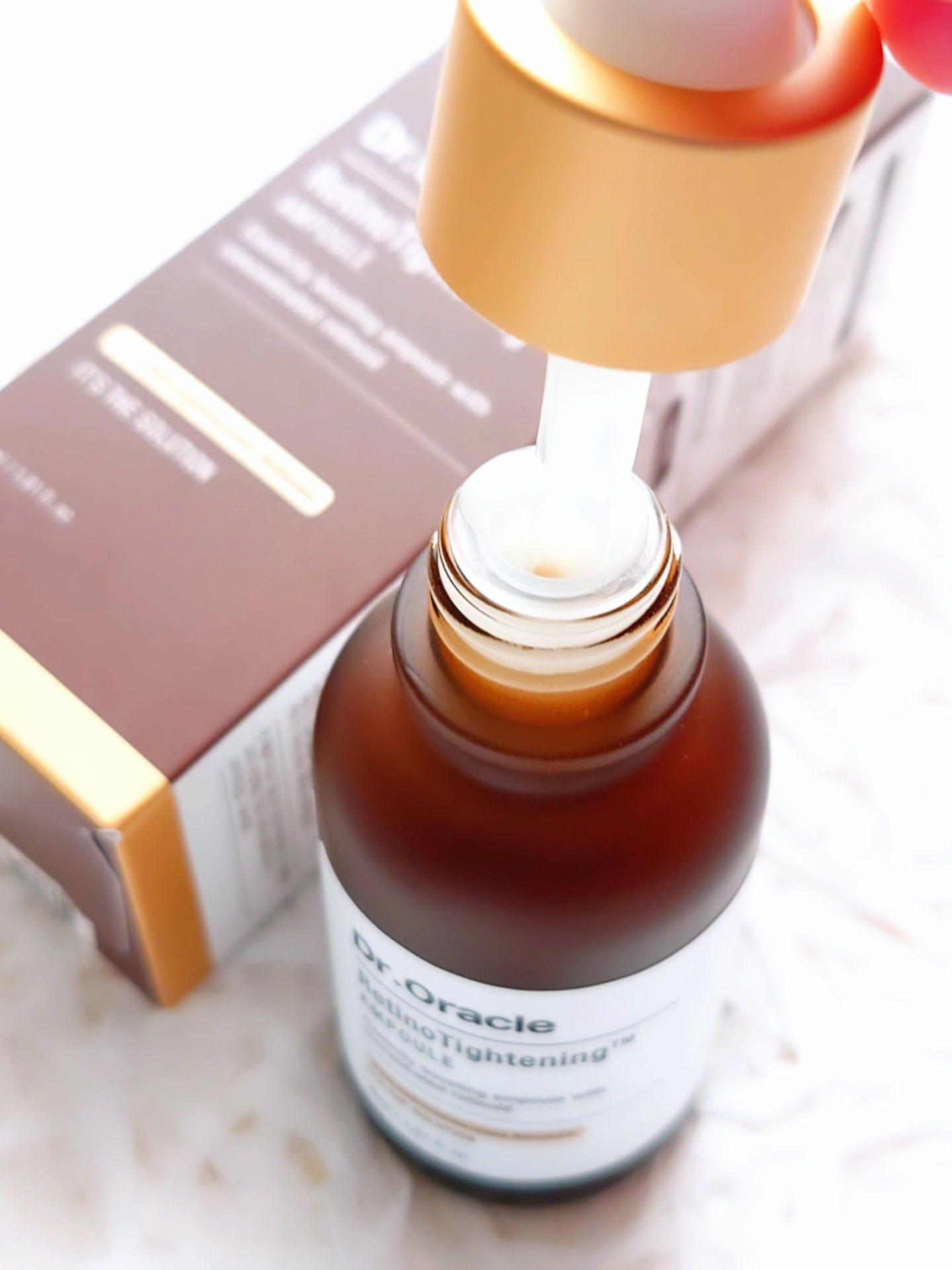 レチノタイトニングアンプル/Dr.Oracle/美容液を使ったクチコミ（3枚目）