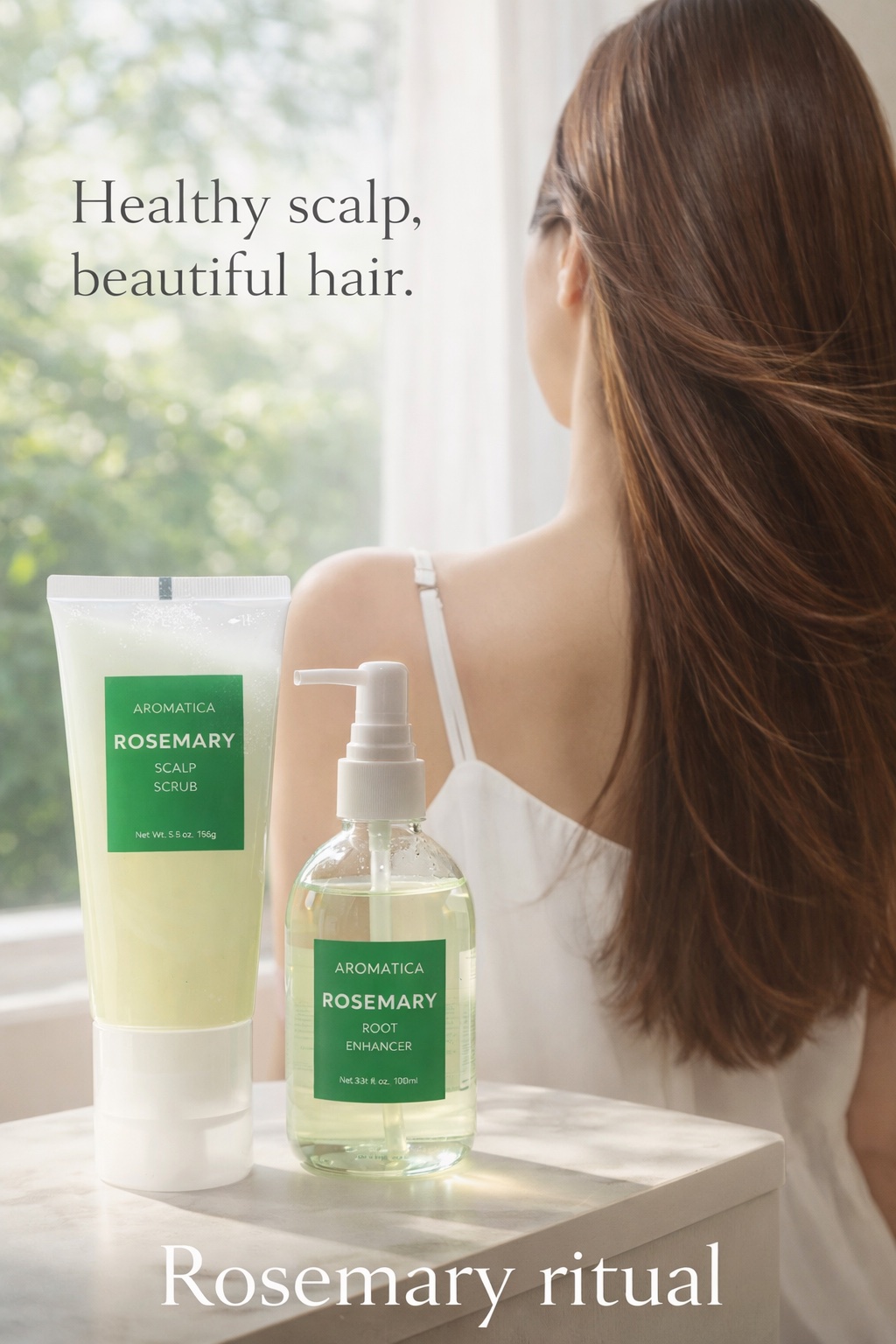 ローズマリールートエンハンサー/AROMATICA/頭皮ローションを使ったクチコミ（1枚目）