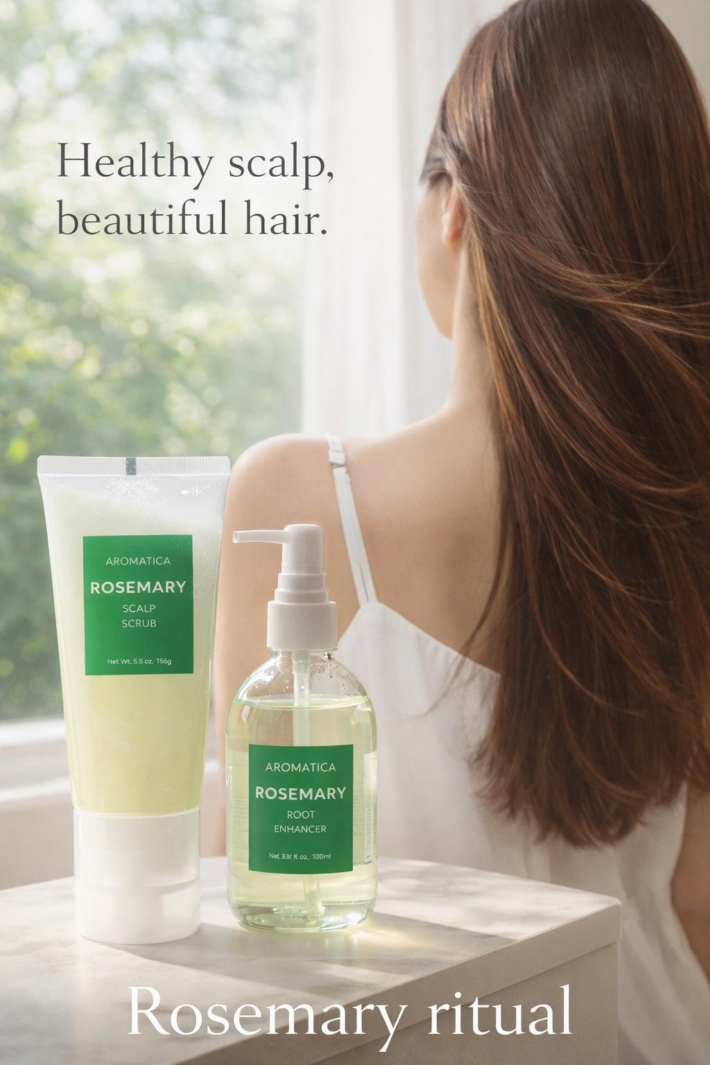 ローズマリー スカルプ スクラブ/AROMATICA/ヘッドスクラブを使ったクチコミ(1枚目)