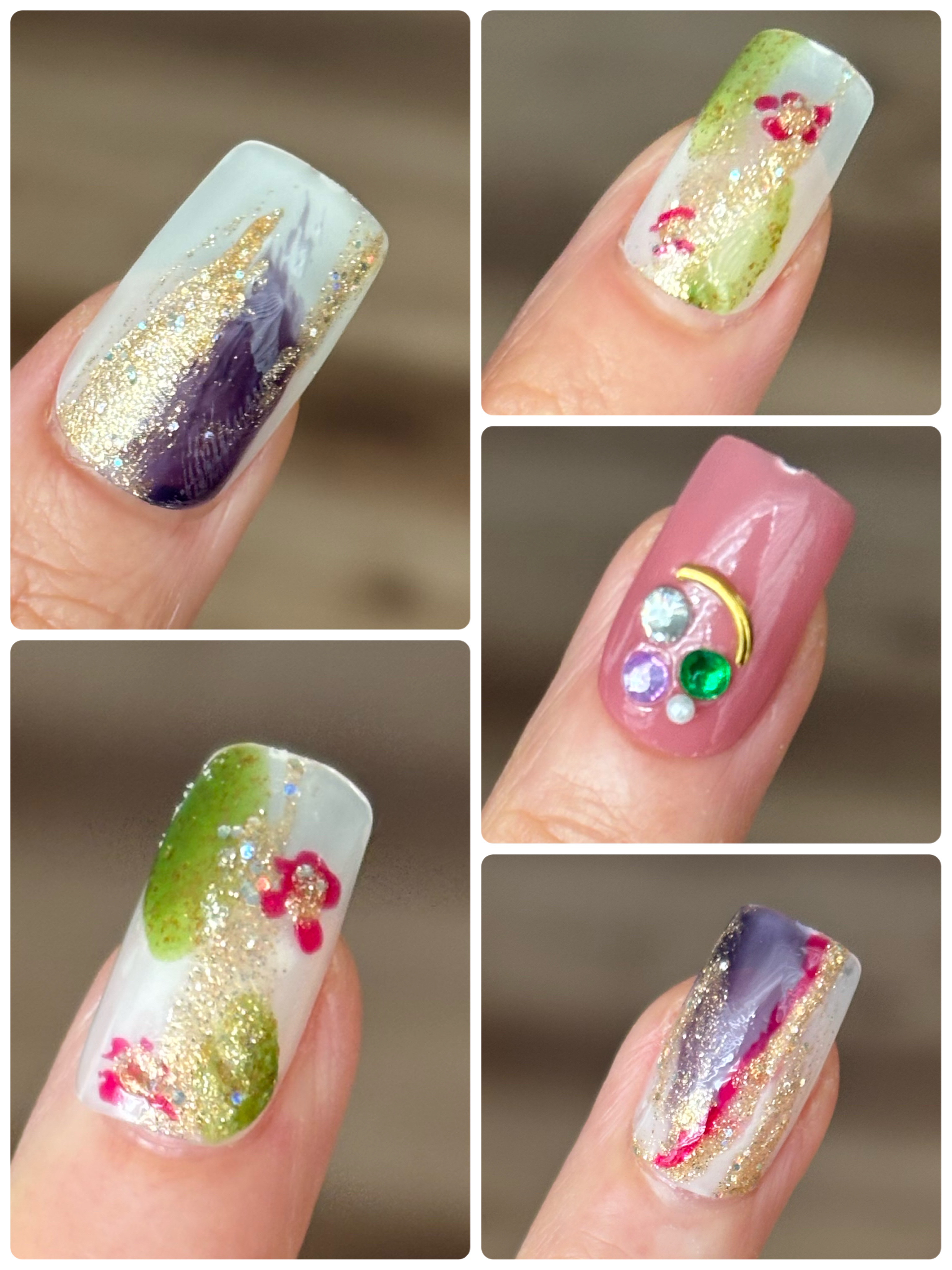 カラフルネイルズ/キャンメイク/マニキュアを使ったクチコミ（3枚目）