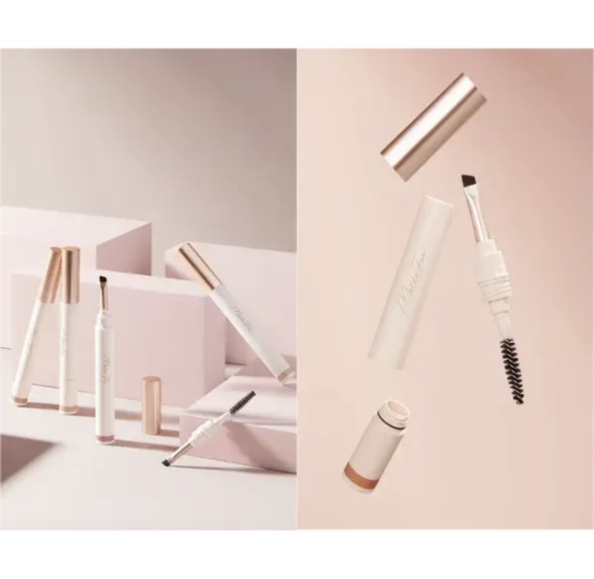 薄眉エアリームース/MilleFée/パウダーアイブロウを使ったクチコミ（2枚目）