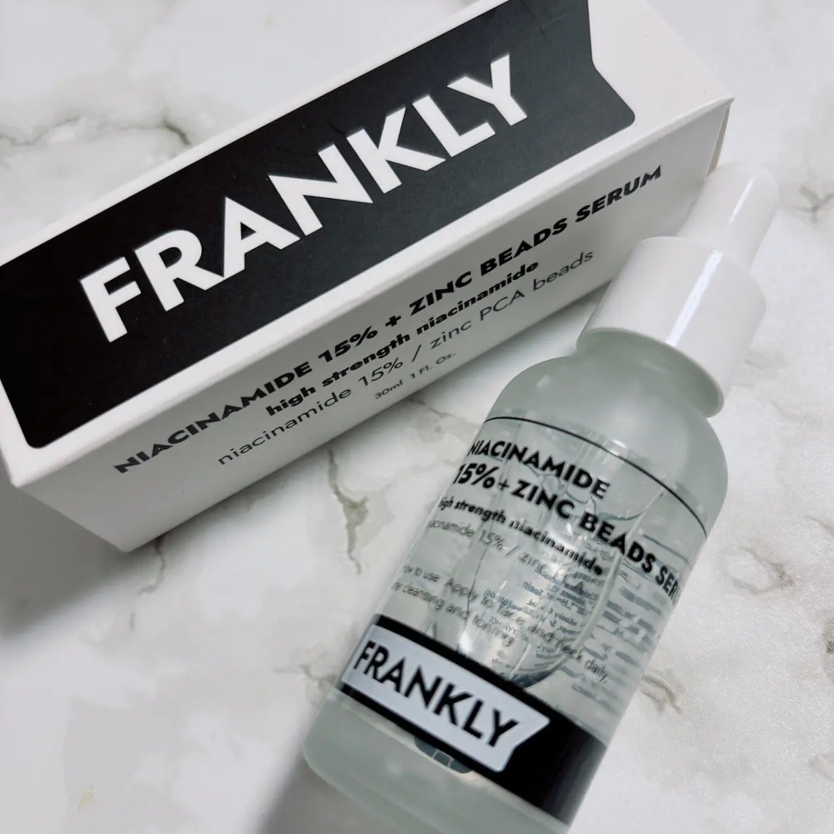 ナイアシンジンクビーズセラム/Frankly/美容液を使ったクチコミ(1枚目)