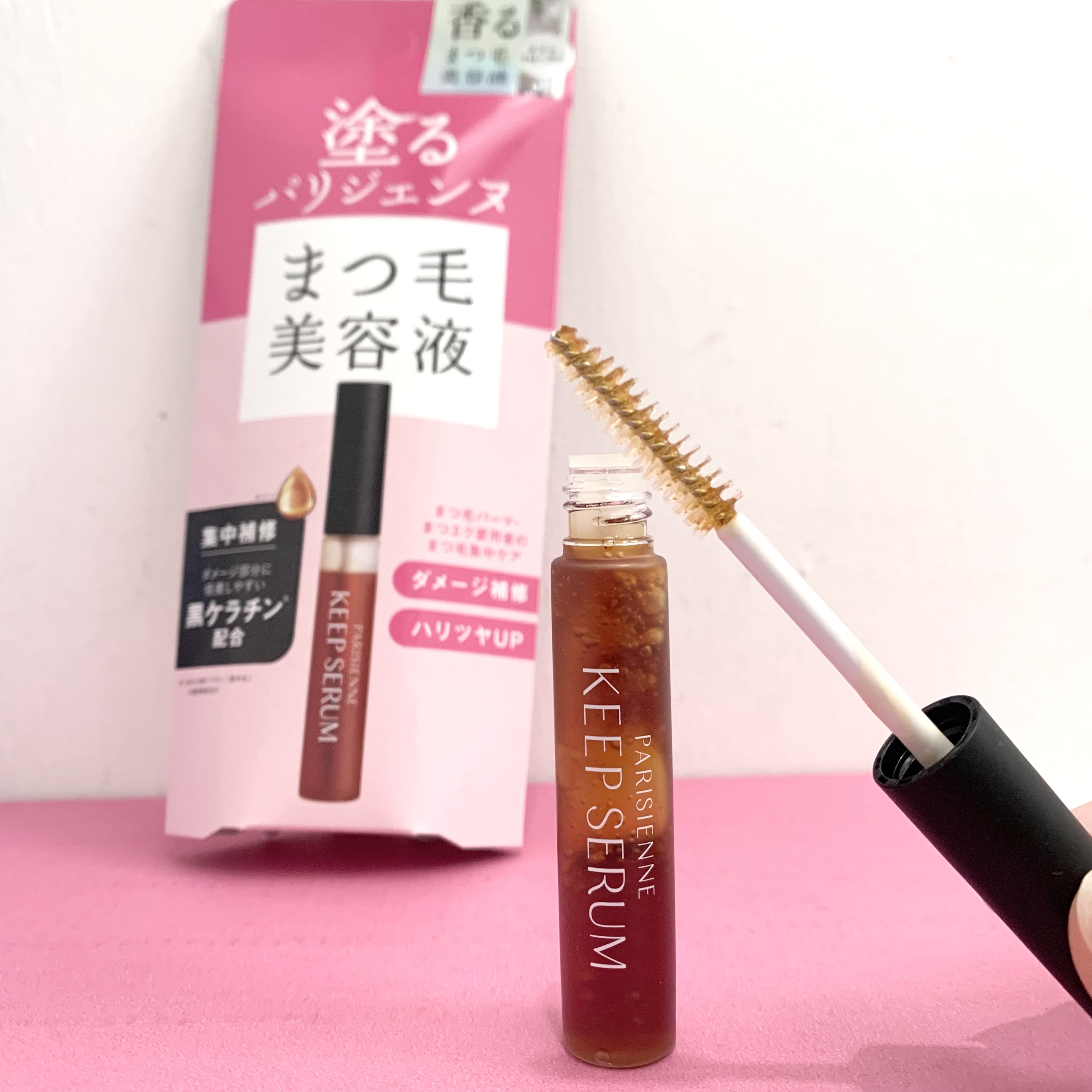 パリジェンヌ キープセラム [まつ毛美容液]/Paris./まつげ美容液を使ったクチコミ（1枚目）