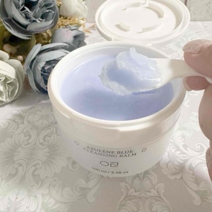 アズレンブルークレンジングバーム/原料工房/クレンジングバームを使ったクチコミ(4枚目)