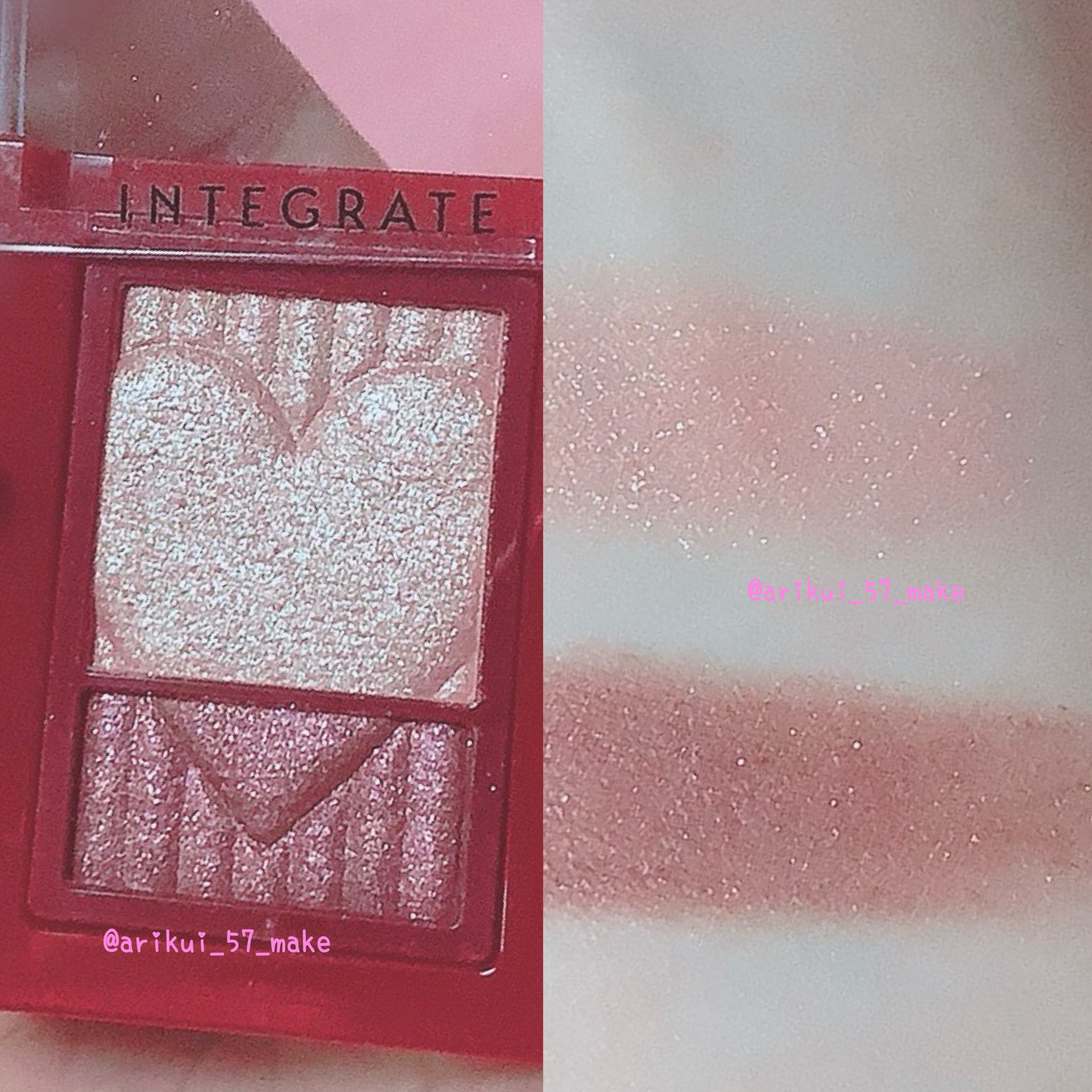 ワイドルックアイズ/インテグレート/アイシャドウパレットを使ったクチコミ（3枚目）