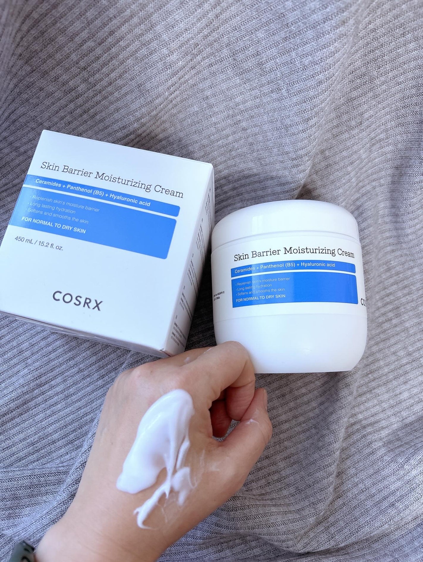 スキンバリア モイスチャライジングクリーム/COSRX/ボディクリームを使ったクチコミ(4枚目)