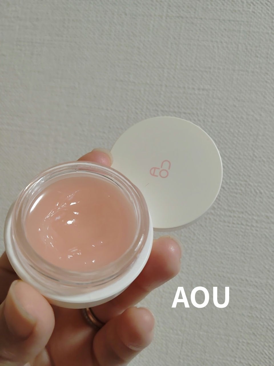 GLOWY TINT BALM/AOU/リップグロスを使ったクチコミ(1枚目)