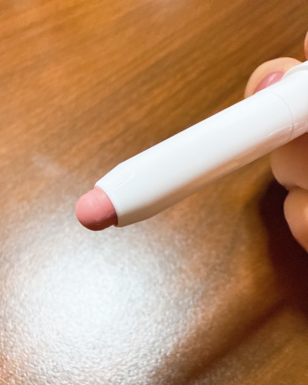 ドットオンムードリップペンシル 09 コージーブラウン/Heart Percent/リップライナーを使ったクチコミ（2枚目）