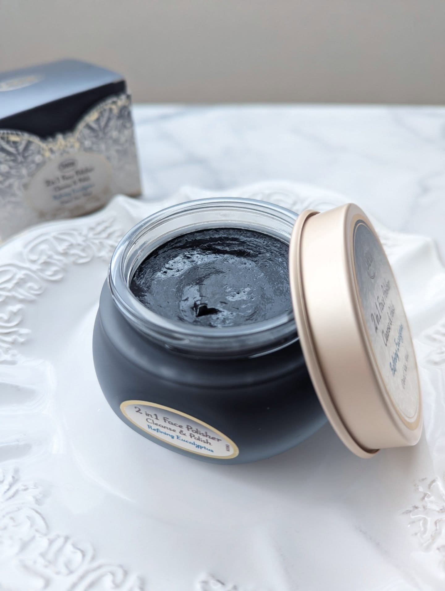 フェイスポリッシャー クラリファイング /SABON/スクラブ・ゴマージュを使ったクチコミ（2枚目）