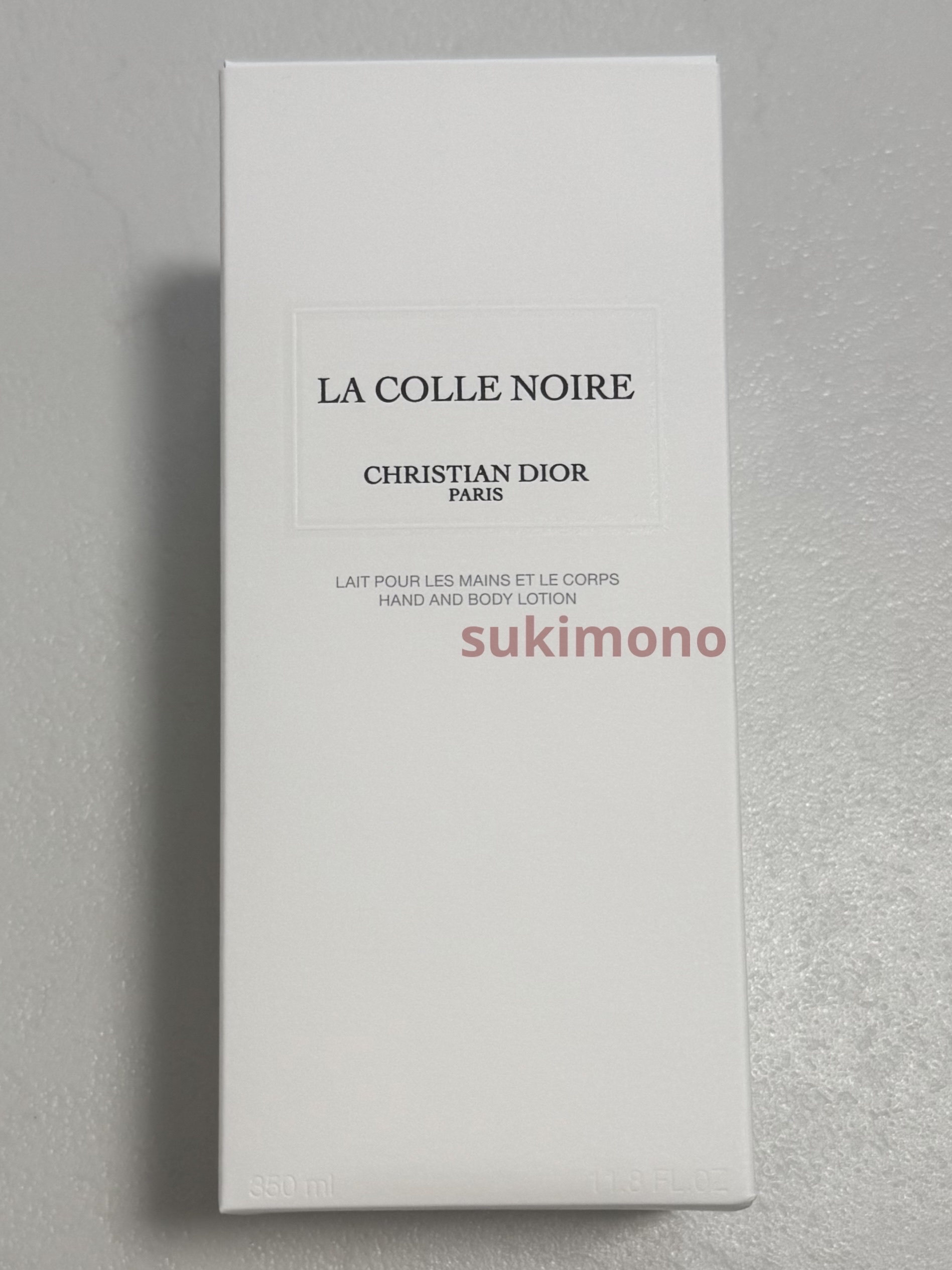 メゾン クリスチャン ディオール ラ コル ノワール ハンド＆ボディ ローション/Dior/ボディローションを使ったクチコミ（3枚目）