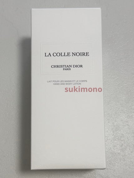メゾン クリスチャン ディオール ラ コル ノワール ハンド&ボディ ローション/Dior/ボディローションを使ったクチコミ(3枚目)