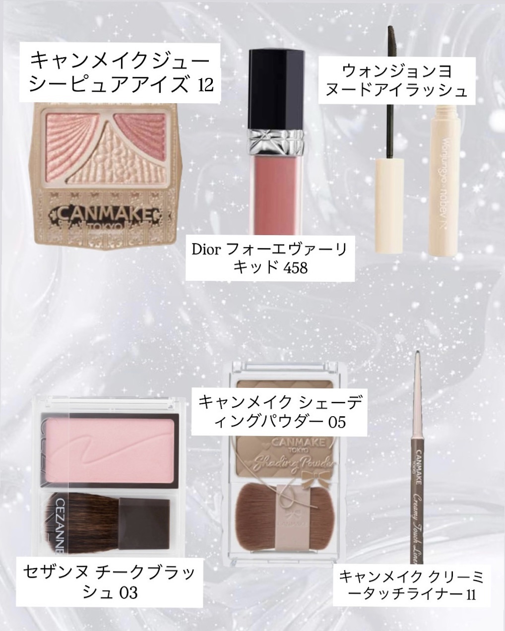 チークブラッシュ/CEZANNE/パウダーチークを使ったクチコミ（2枚目）