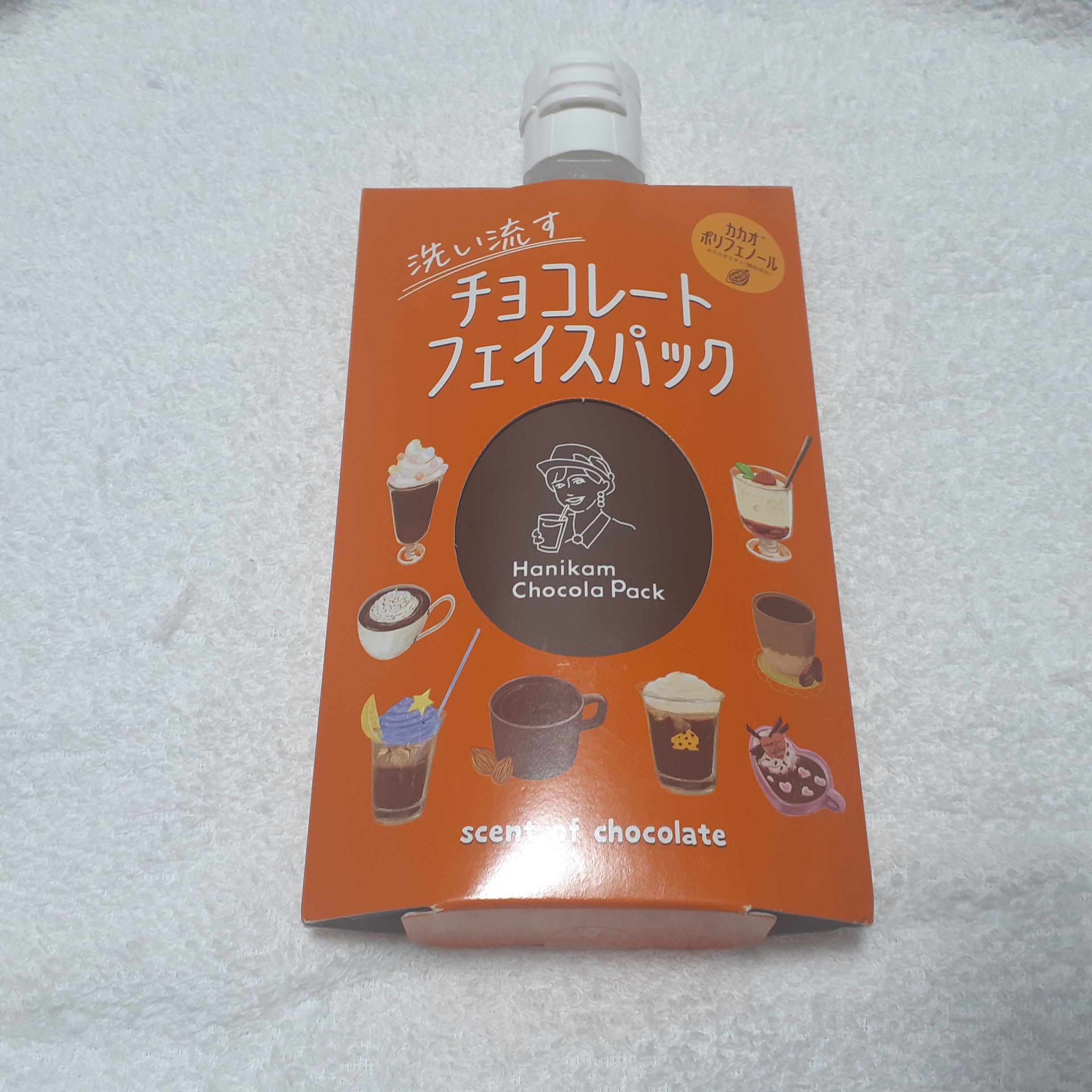 アイ・プロダクツ ハニカムショコラパックのクチコミ「洗顔後、適量を手に取り顔になじませました。
なめらかなテクスチャーで肌になじませやすいです。
.....」（1枚目）