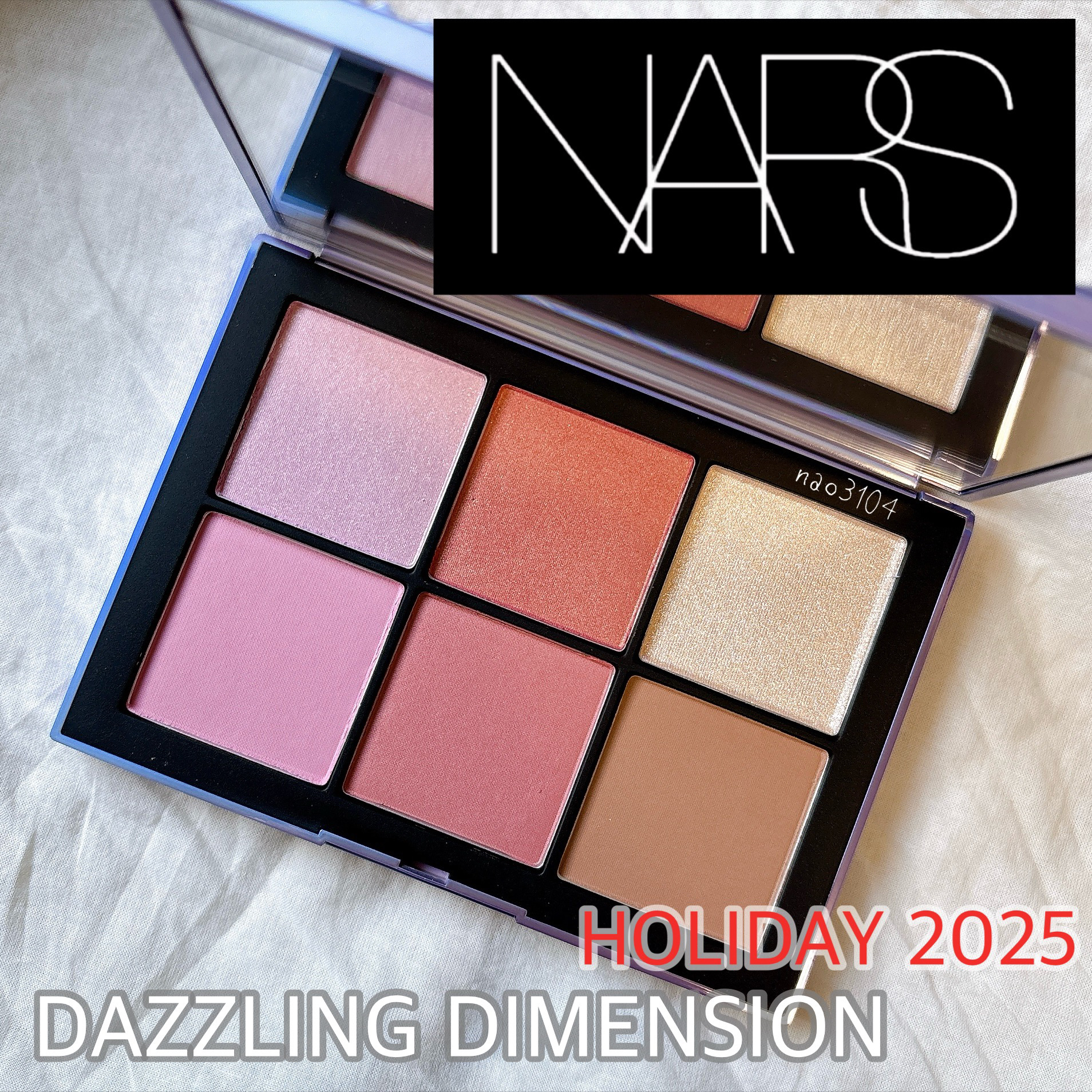 エシリアル オーラ ブラッシュパレット/NARS/パウダーチークを使ったクチコミ（1枚目）