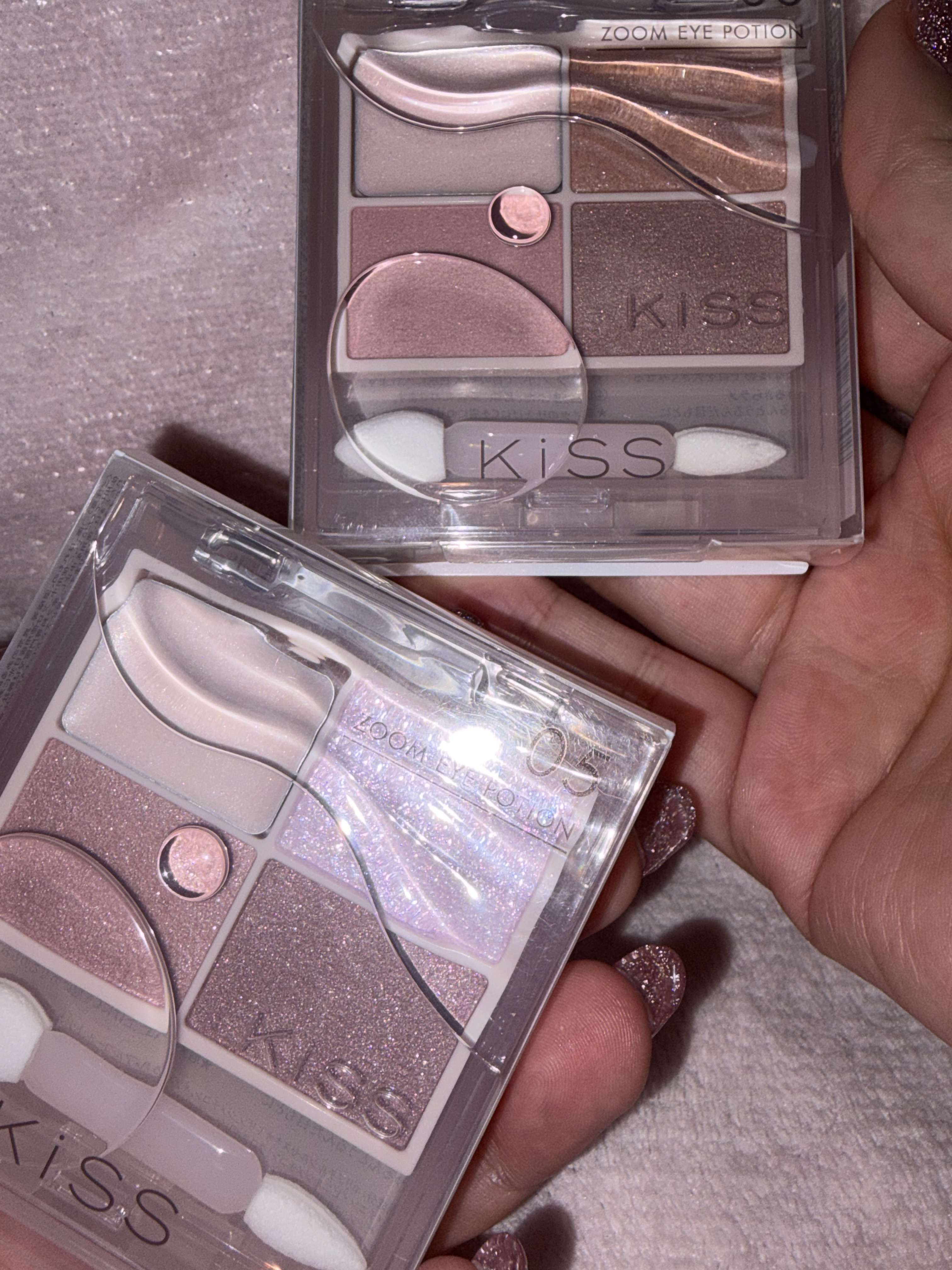 キス ズームアイポーション/KiSS/アイシャドウパレットを使ったクチコミ（2枚目）