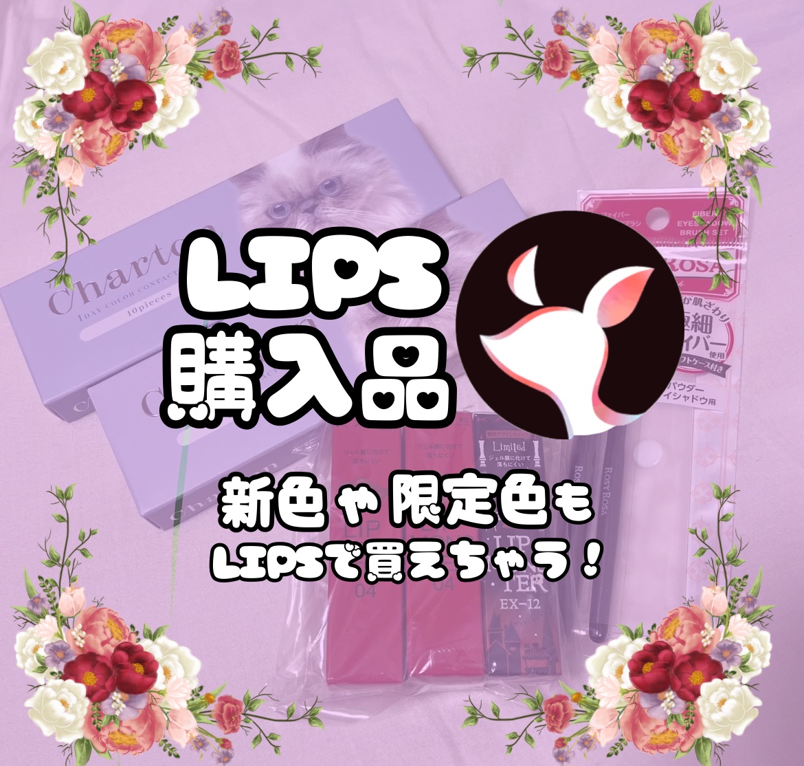 ファイバーアイシャドウブラシセット/ロージーローザ/メイクブラシを使ったクチコミ（1枚目）