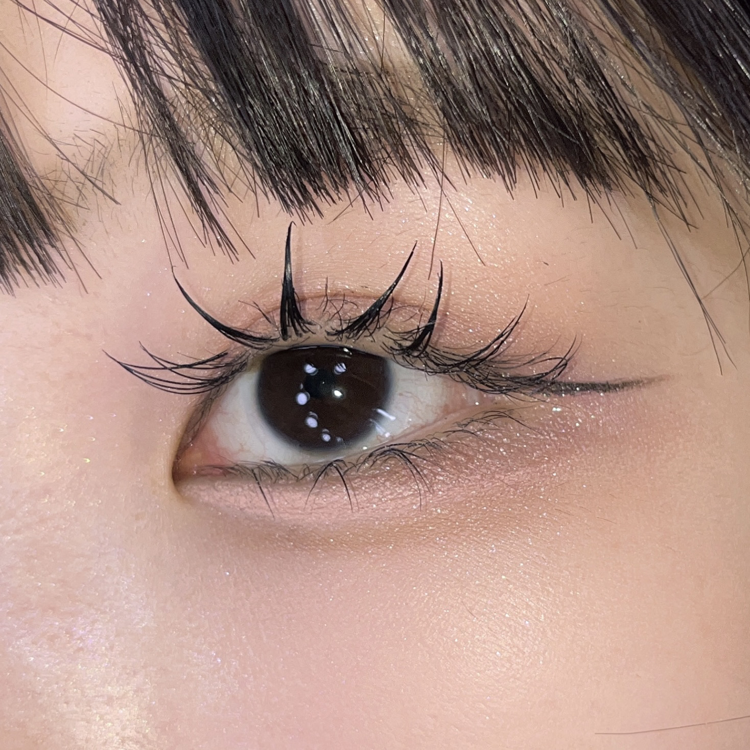 【今日のメイク】マツエクにマスカラでバチバチ

⚪️デジャヴュ
「塗るつけまつげ」ロングタイプ　ブラック

マツエクのばらつきを直すのに本当にぴったり。
このマスカラのいっちばんいいところは
お湯でスルスルって落ちるところ！！

いろんなお