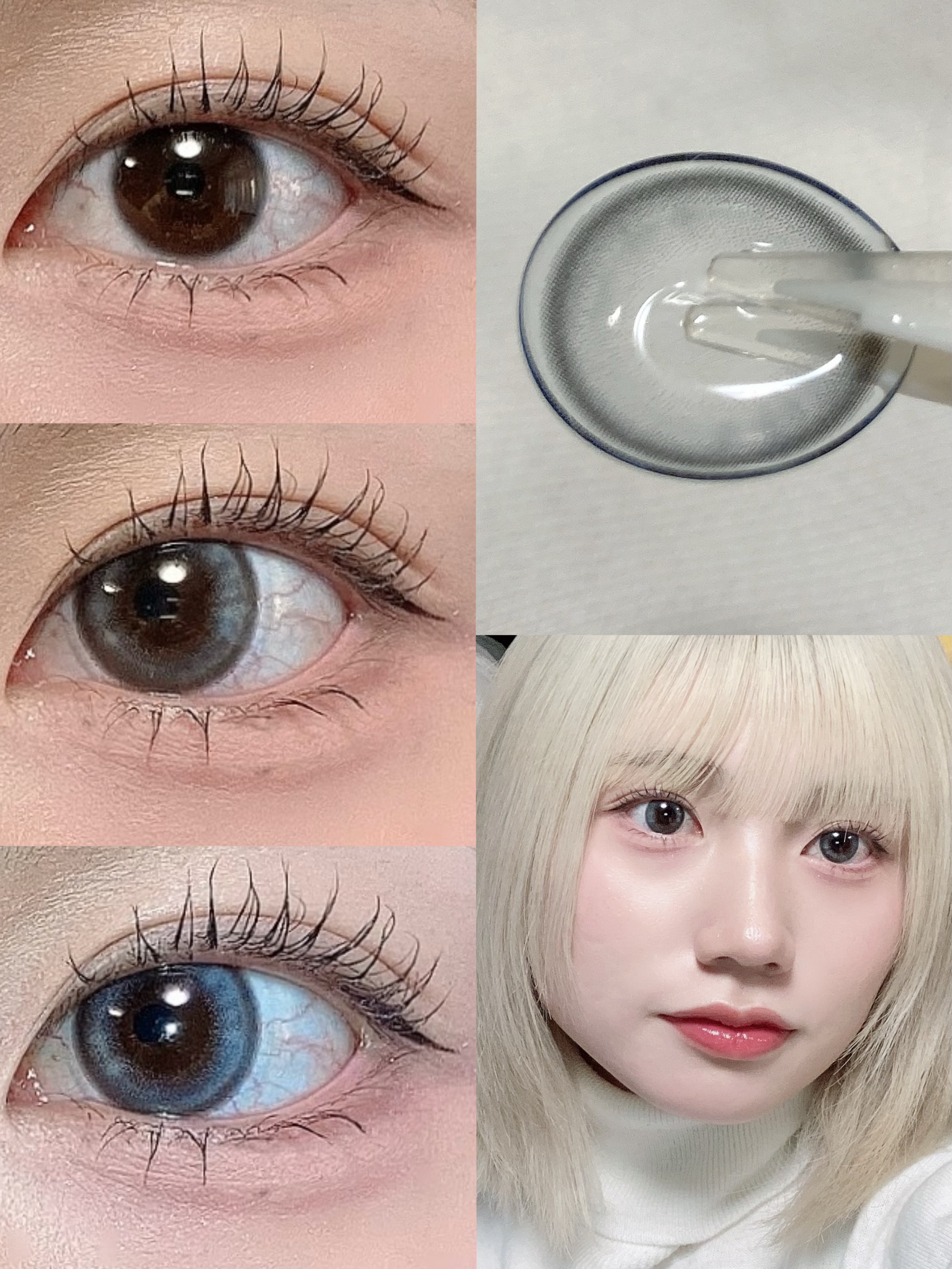 SIE. 1day/SIE./ワンデー（１DAY）カラコンを使ったクチコミ（3枚目）