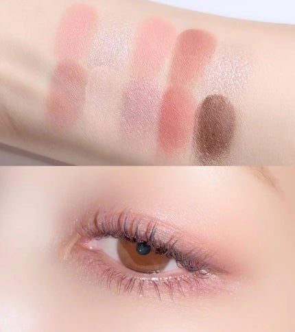 ライトオンアイズシャドウパレット/ルミル/アイシャドウパレットを使ったクチコミ(2枚目)