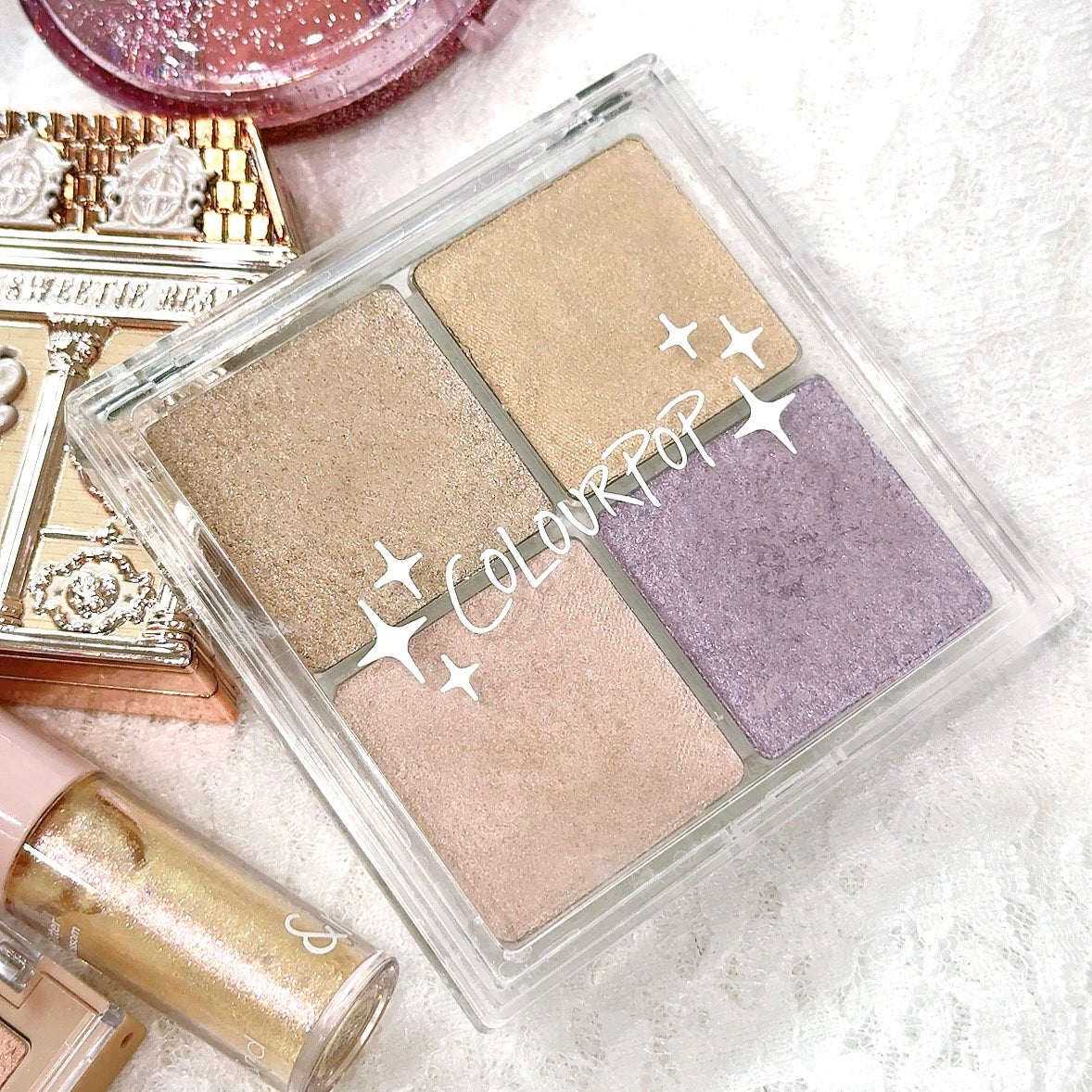 アンドバイロムアンド グラッシーアイグリッター/&nd by rom&nd/グリッターを使ったクチコミ(2枚目)