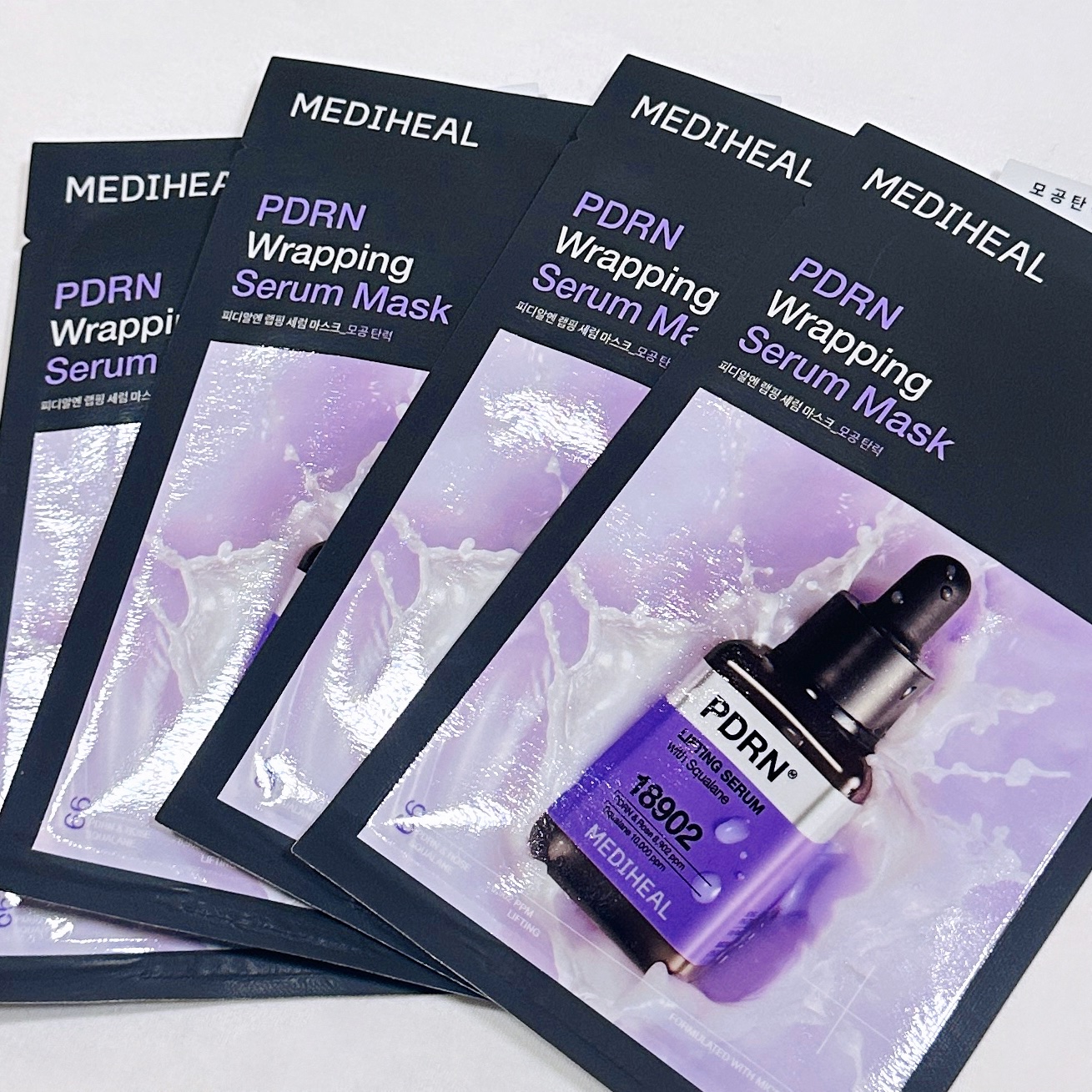 \毎日のケアに🫧/

────────────
♡MEDIHEAL
    PDRN ラッピングセラムパック
────────────

最近話題のPDRN！
ゆるんだキメを引き締めてつるつる&ツヤ肌のサポートをしてくれるシートマスクです