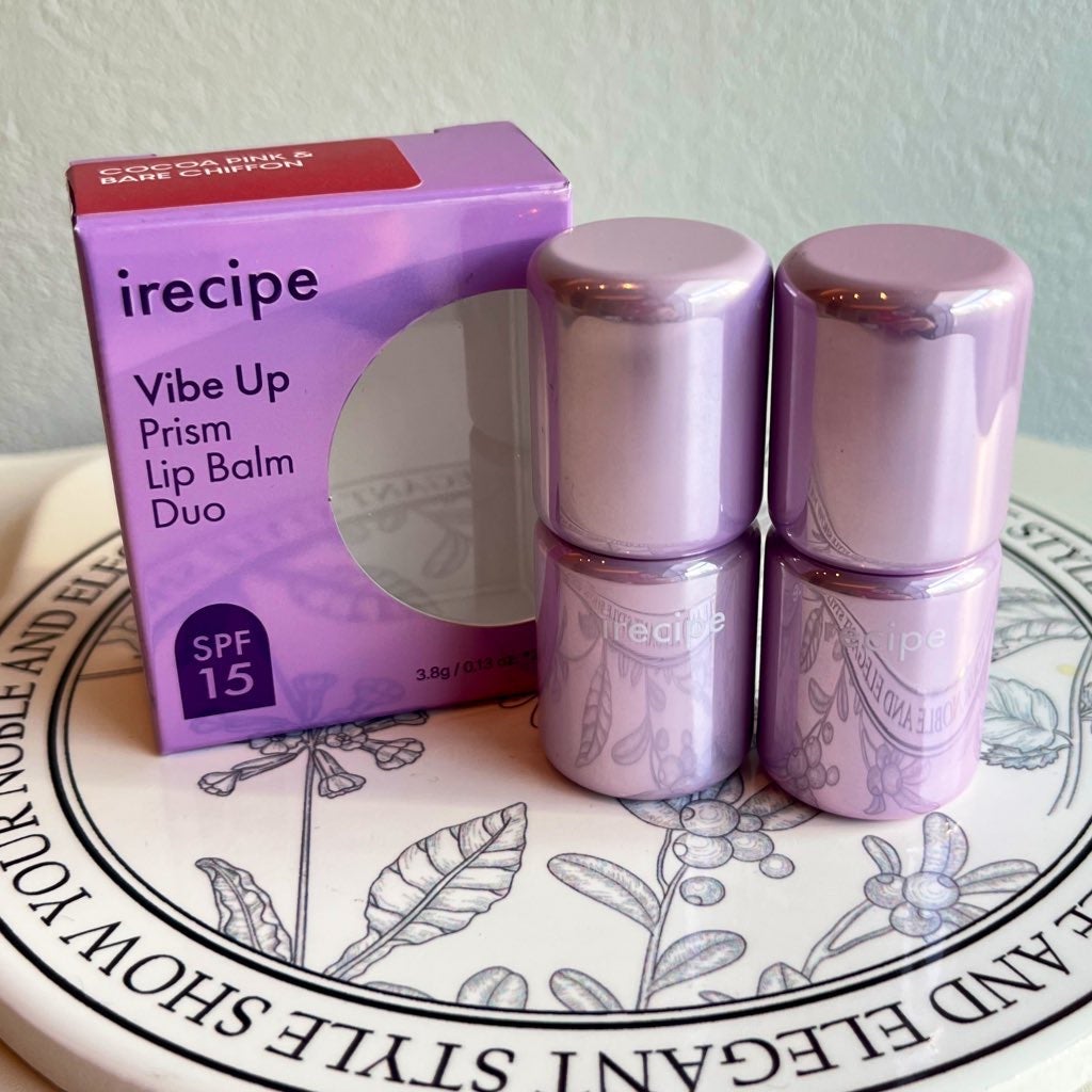 バイブアップライン リップバーム デュオセット/irecipe/メイクアップキットを使ったクチコミ(1枚目)